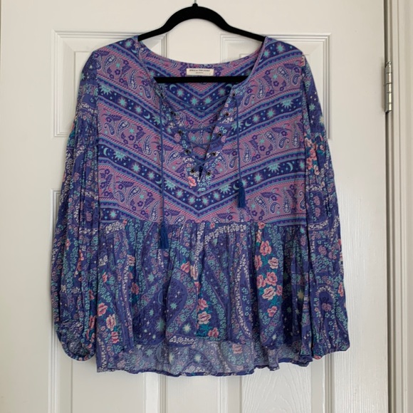 Spell & The Gypsy Collective City Light Celestial blouse - Picture 3 of 15